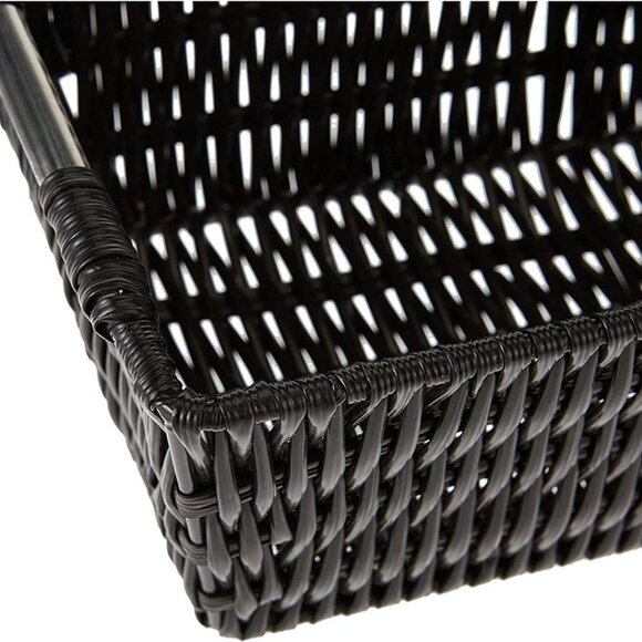 NEW Small Shelf Black Tote Basket - Picture 4 of 7